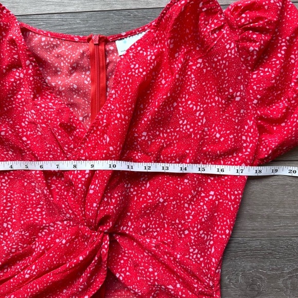ASOS Design Red Dress Size 8 Cute! - Picture 11 of 13